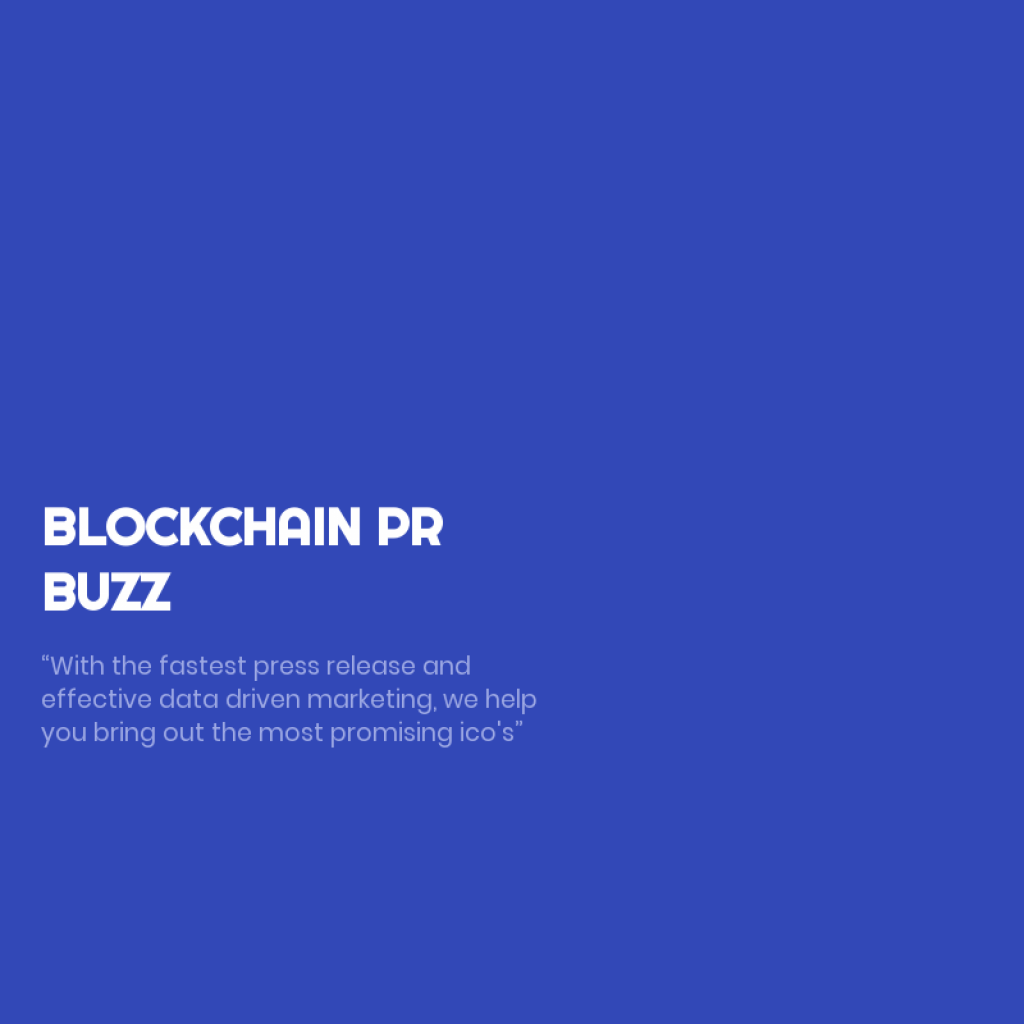 Blockchain PR Buzz ICO