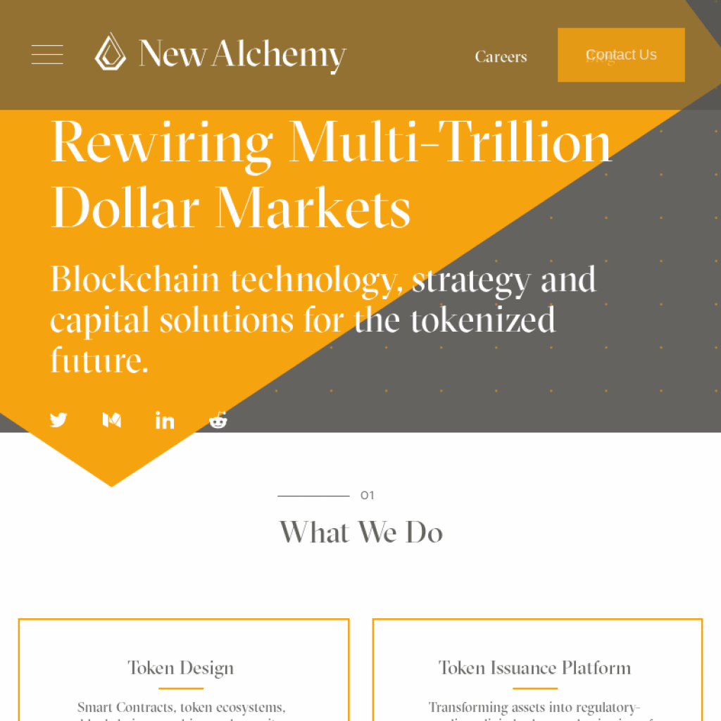 New Alchemy ICO