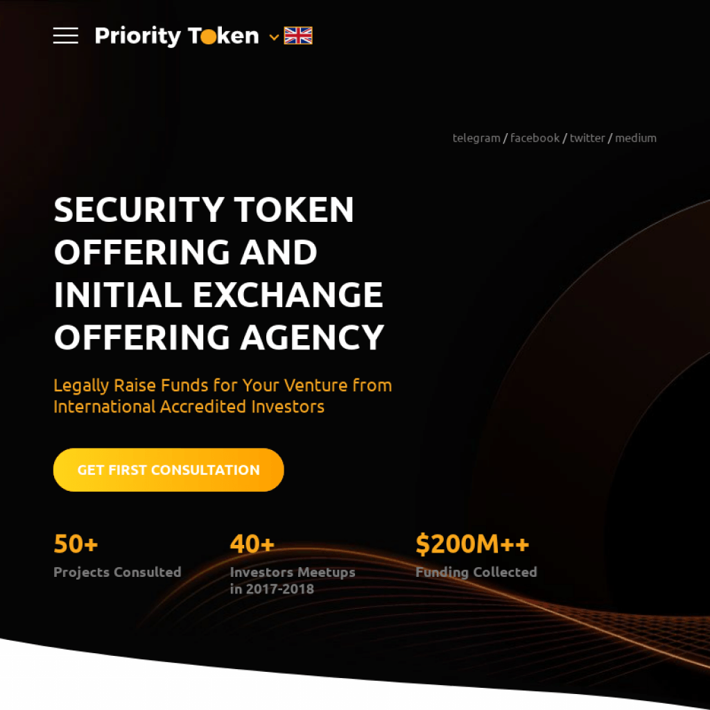 Priority Token ICO