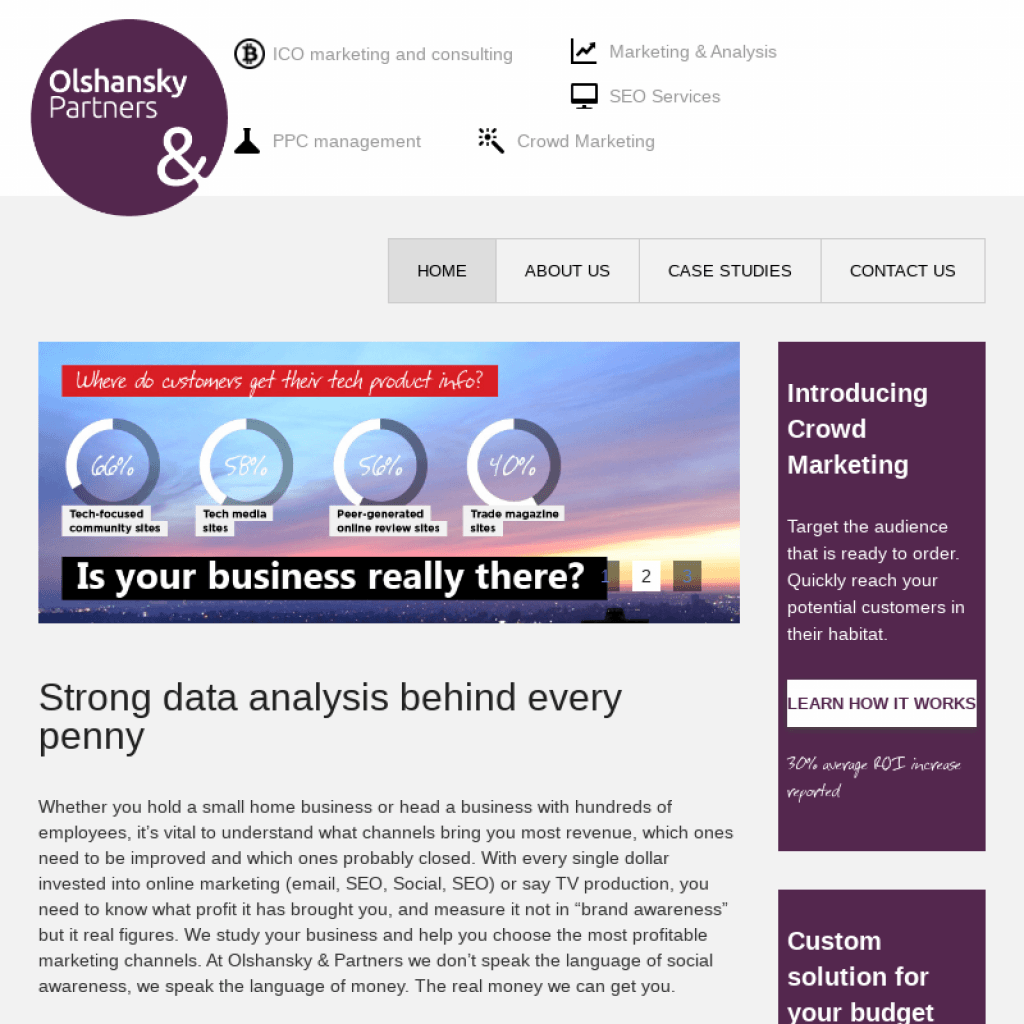 Olshansky & Partners ICO