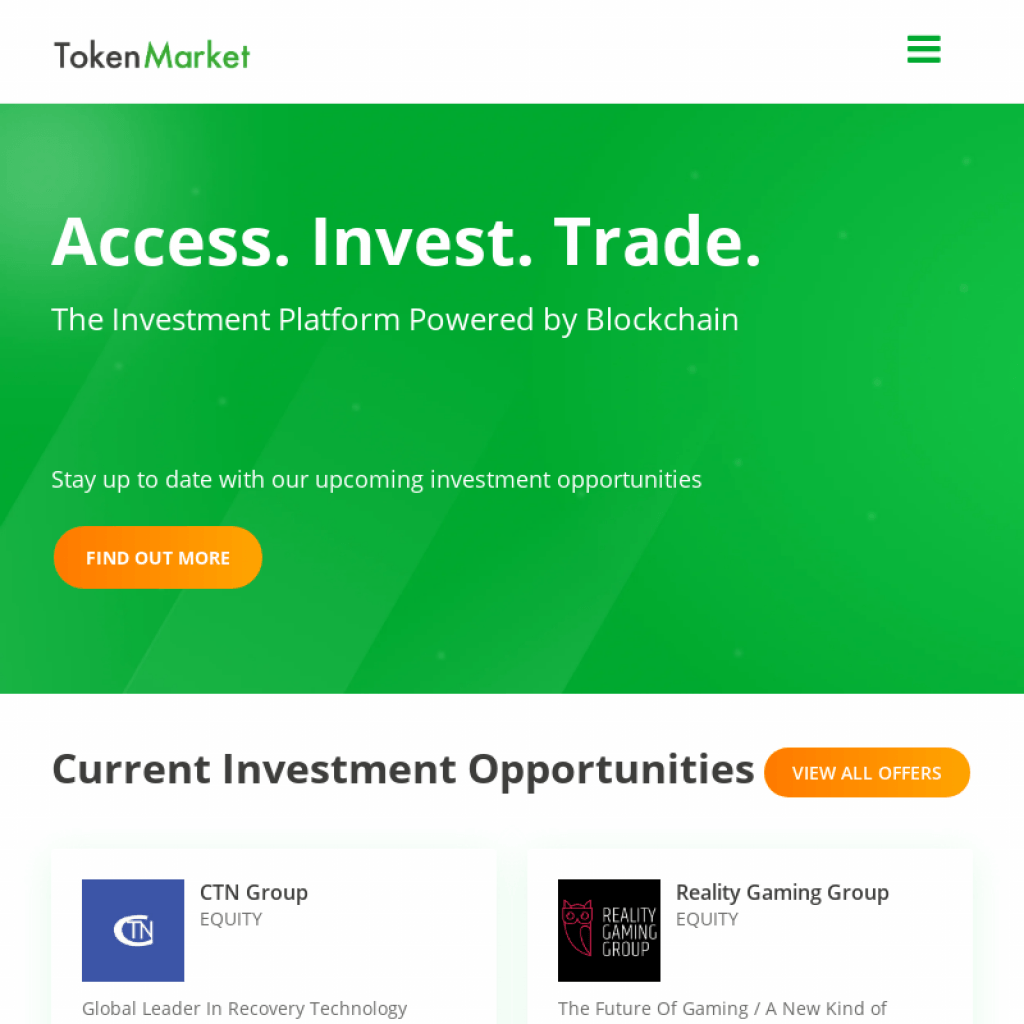 Token Market ICO