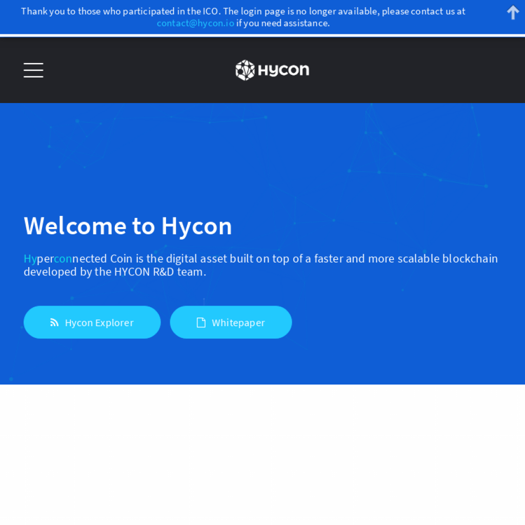 HYCON ICO