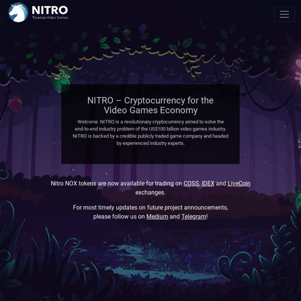 Nitro ICO