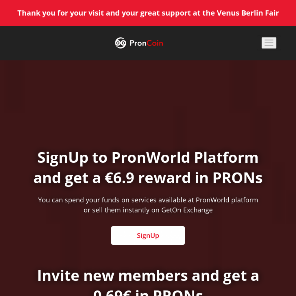 PronCoin ICO