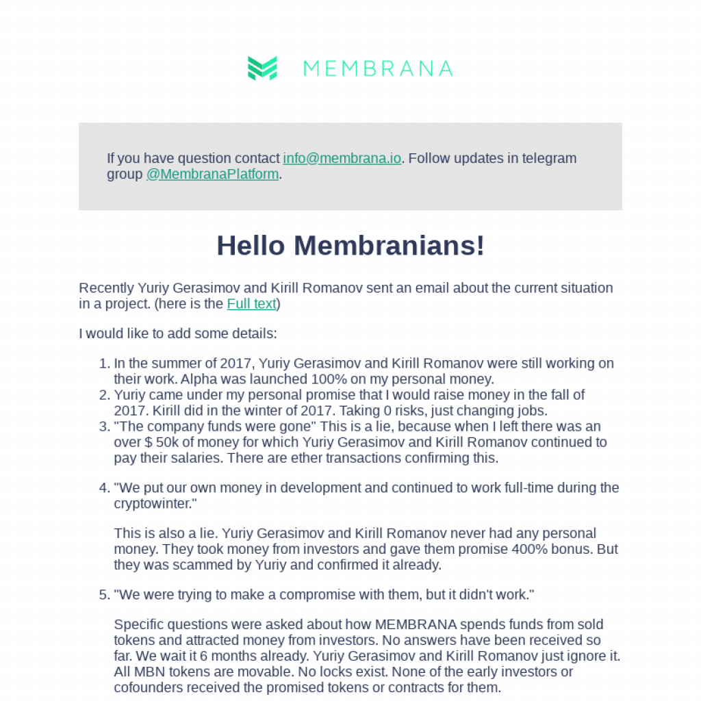 Membrana ICO