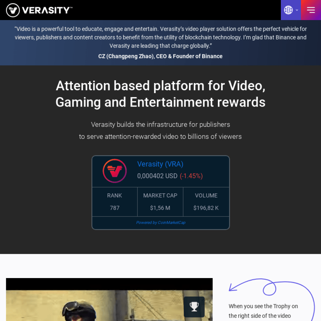 Verasity ICO