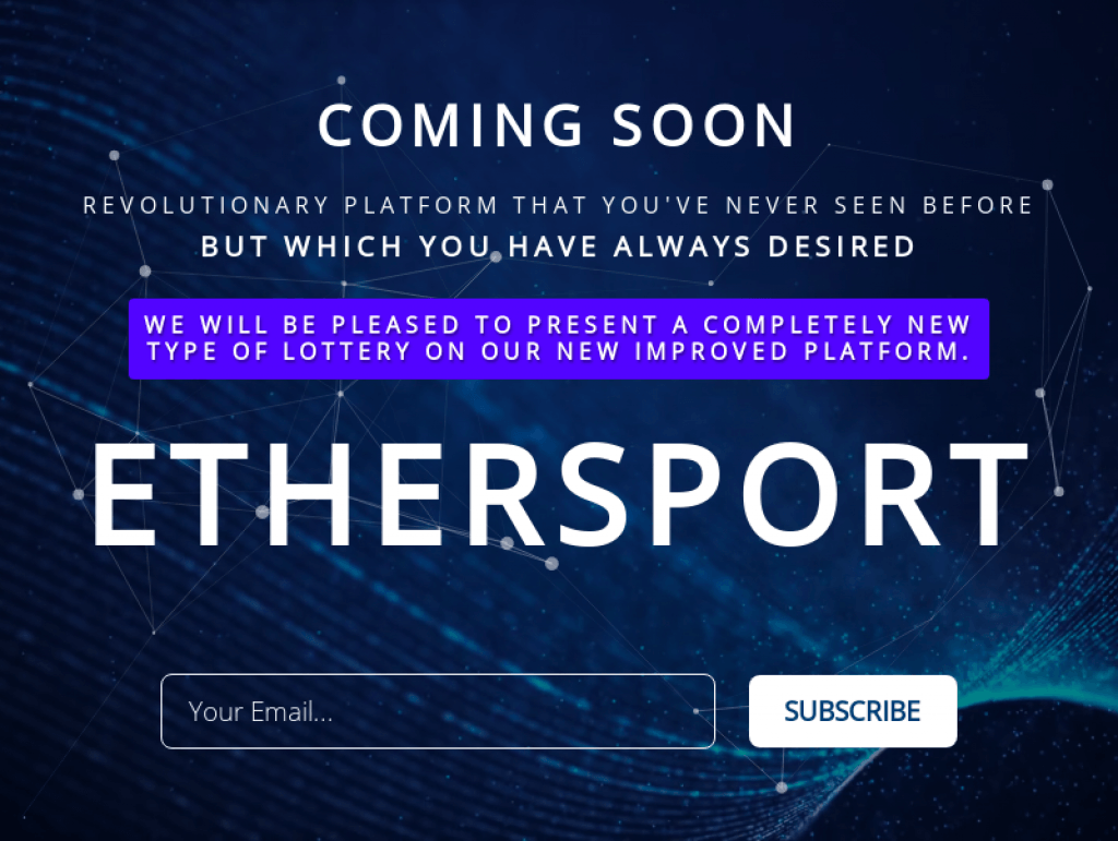 EtherSport ICO
