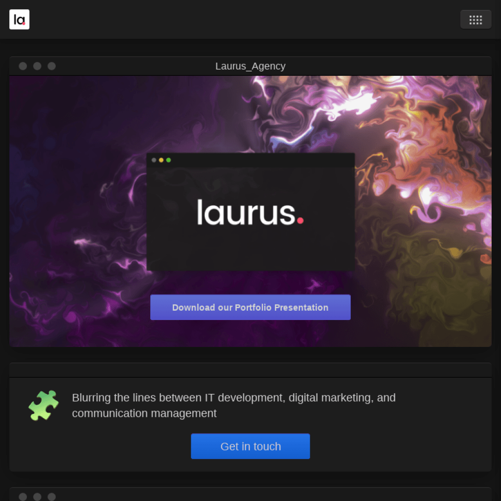 LAURUS AGENCY ICO