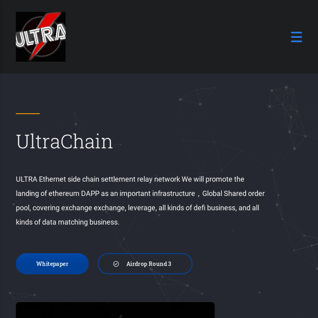 UltraChain (ULTRA) - ICO Rating And Overview | ICOmarks